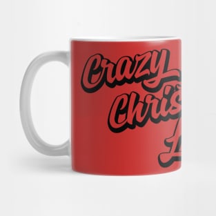 Crazy Christmas Lady Mug